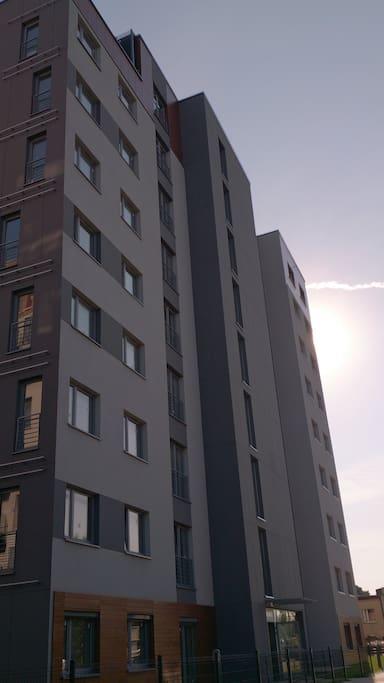 1 Bedroom Francuska Park Apartment Kattowitz Exterior foto